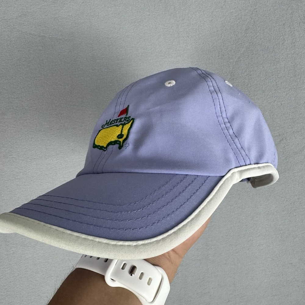 Masters Hat Cap Strap Back Purple PGA Golf Augusta National Tournament